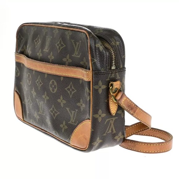 LOUIS VUITTON Trocadero 27 Shoulder Bag Monogram Leather Brown M51274 65SH940 - Picture 7 of 11
